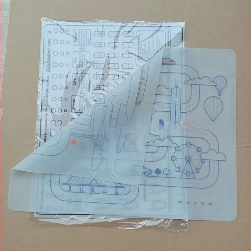 Силиконова подложка за маса, настолна, маслоустойчива, водоустойчива, противоопарваща, противоплъзгаща се подложка с лепило, силиконова подложка без мирис, самозалепваща се силиконова подложка