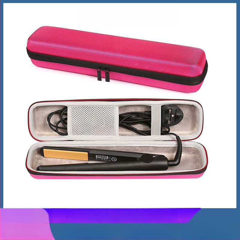 Персонализирана чанта за изправяне на коса Eva, кутия за съхранение на маша за коса, преносима чанта за сешоар, кутия за съхранение при пътуване