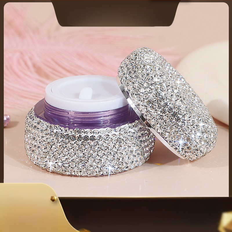 Jauna, augstas vērtības, pārnēsājama ceļojumu tonālā losjona pudele, augstas kvalitātes balta dimanta akrila grima krēma pudele