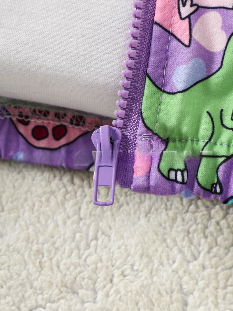 Vyriškas kūdikiams skirtas megztinis su gobtuvu ir animacinių filmukų dinozaurų raštu, naujas