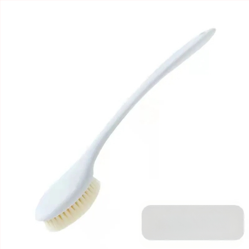 Buitinis ABS prailgintos rankenos masažinis vonios šepetys vonios purvo šepečiui atgal vonios šepečiui patogiam vonios šepečiui