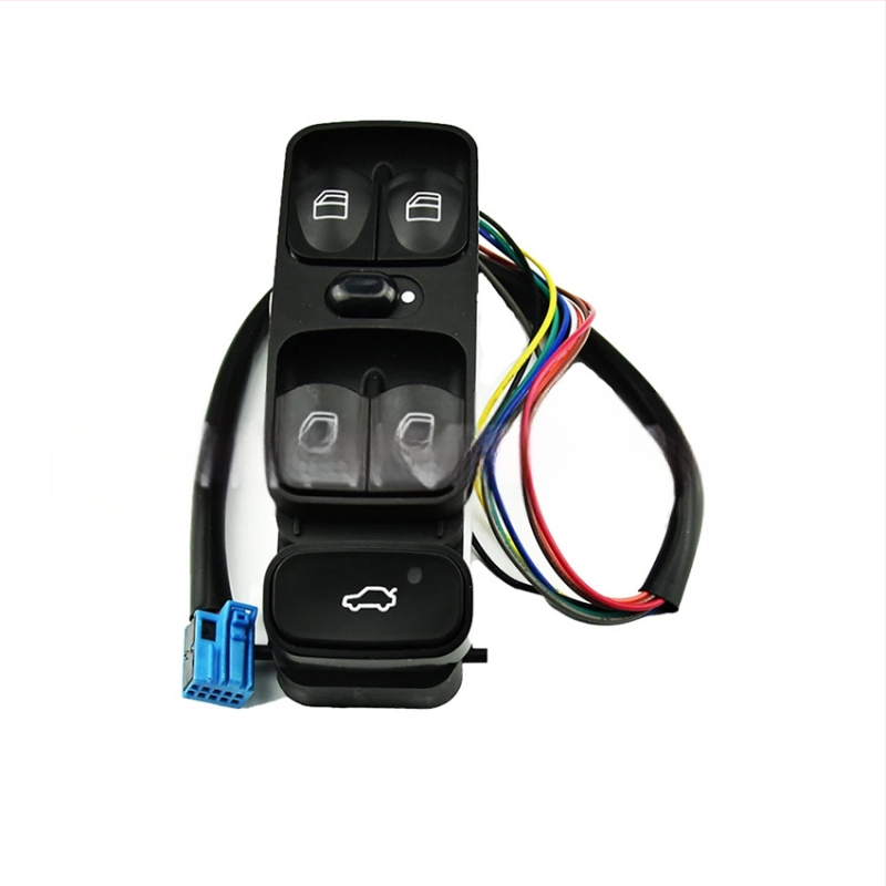 Stikla regulatora viena slēdža elektriskā loga slēdzis piemērots Mercedes-Benz A2098203410