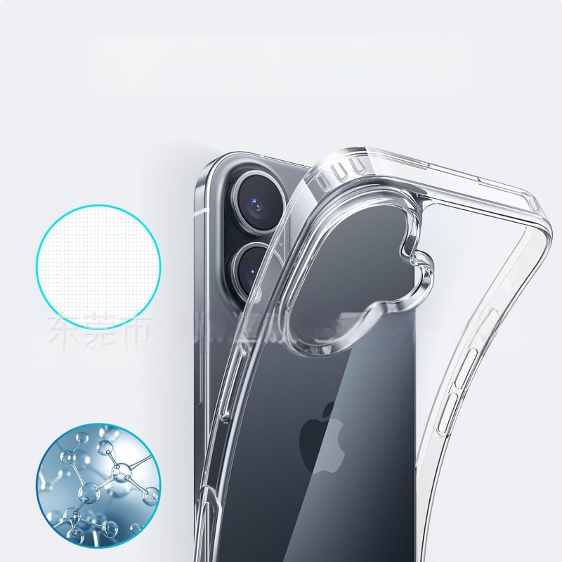 16 Vhodné pre iPhone 14 Puzdro na mobilný telefón 2.0, vesmírne puzdro, ochrana proti pádu z PC + priehľadné magnetické TPU ochranné puzdro pre Apple 15