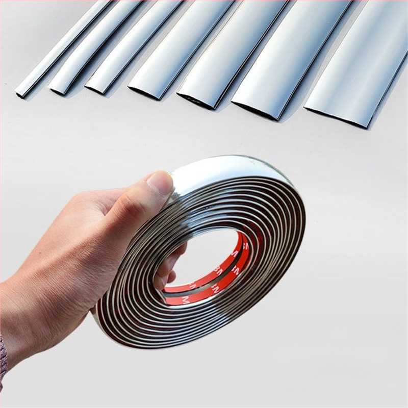 Automobilio langų dekoravimas, ryški chromuota juostelė, galvanizuotos durų juostelės, apsaugančios nuo susidūrimo, ryški juostelė, draudimas, automobilių reikmenys