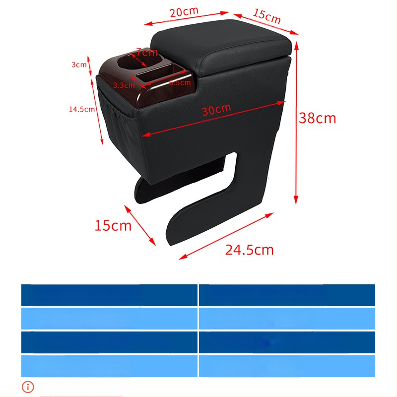 [Sprogimai tarpvalstybiniu mastu] „General Motors“ porankio dėžutė, modifikuota be perforatoriaus, automobilio centrinė plastikinė porankio dėžutė, porankio dėžutė