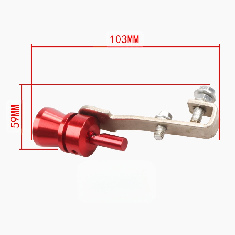 Modifikuotas turbo švilpuko išmetimo vamzdžio garsiakalbis motociklo imitatorius turbo išmetimo garso švilpukas