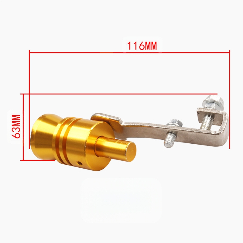 Modifikuotas turbo švilpuko išmetimo vamzdžio garsiakalbis motociklo imitatorius turbo išmetimo garso švilpukas
