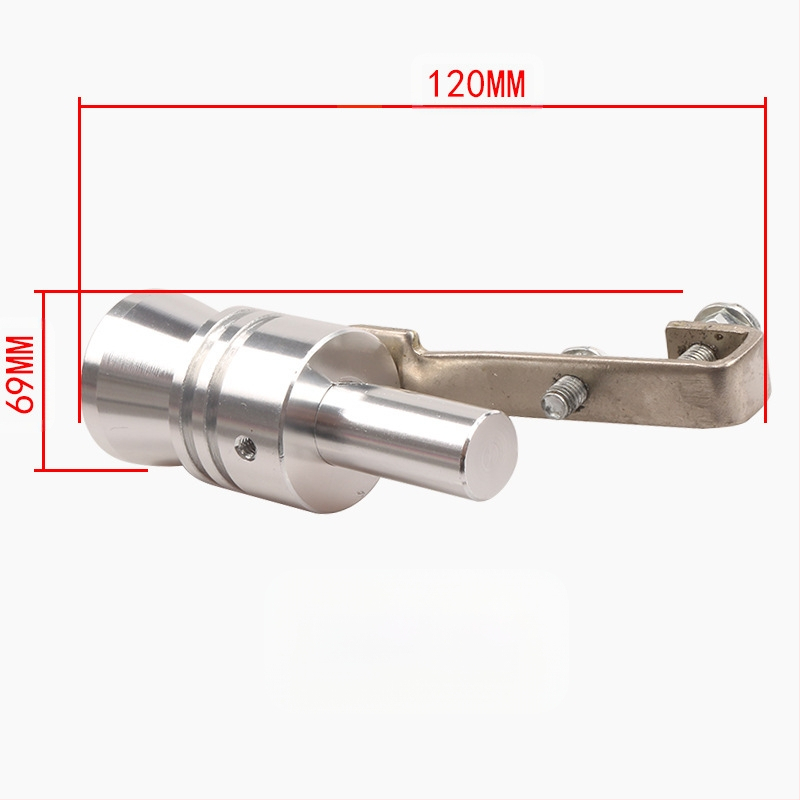 Modifikuotas turbo švilpuko išmetimo vamzdžio garsiakalbis motociklo imitatorius turbo išmetimo garso švilpukas