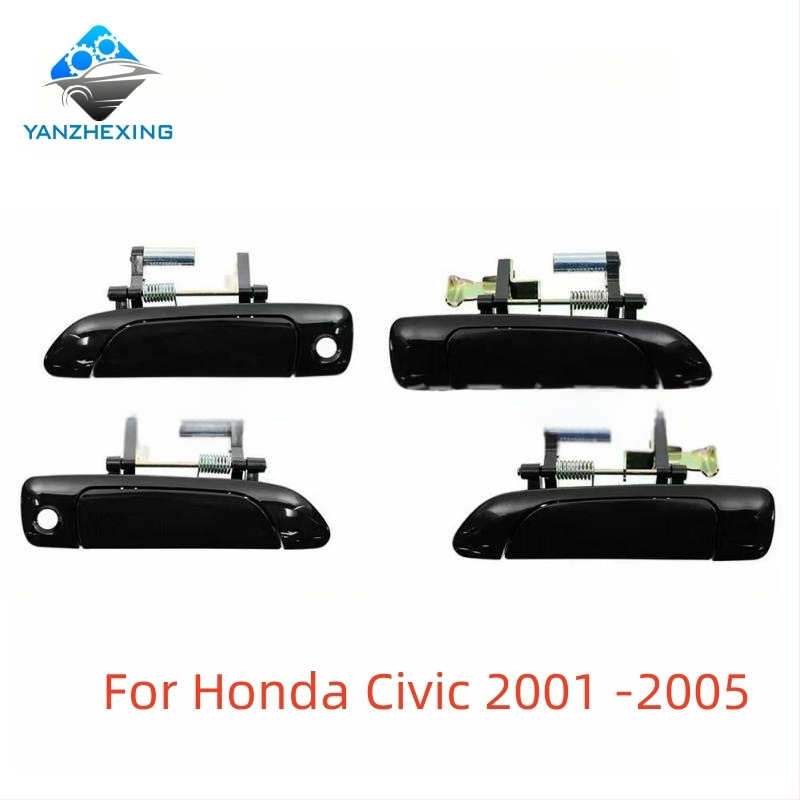 Подходящ за Honda Civic 2001-2005, външна дръжка, външна закопчалка, дръжка за отваряне на врата Civic.