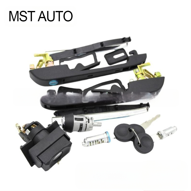 191898081 tinka „Volkswagen Golf Jetta“ uždegimo jungiklio spynos cilindro durų rankenai 898260001