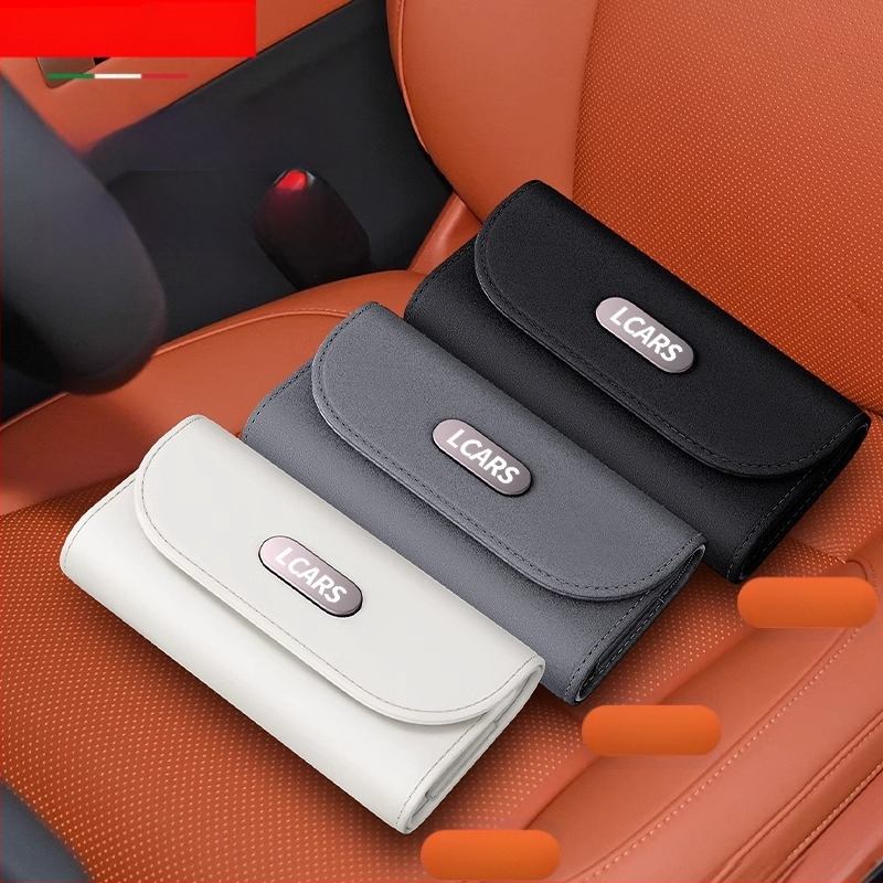 Automobilio akinių dėžutė su zomšiniu stogeliu nuo saulės, specialus akinių nuo saulės laikymas, modifikuota laikymo dėžutė