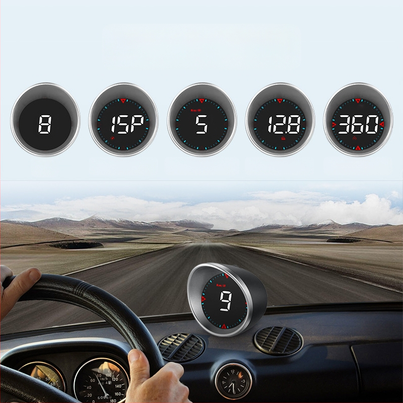 Automobilio GPS projekcinis ekranas HUD automobiliui Universalus greičio gidas HD nešiojamas ekranas gamintojo vietoje