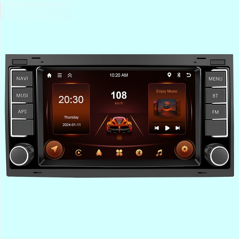 Pārrobežu ekskluzīva 7 collu Touareg Metris centrālās vadības Android automašīnas navigācijas GPS atpakaļskata kameras universālā ierīce