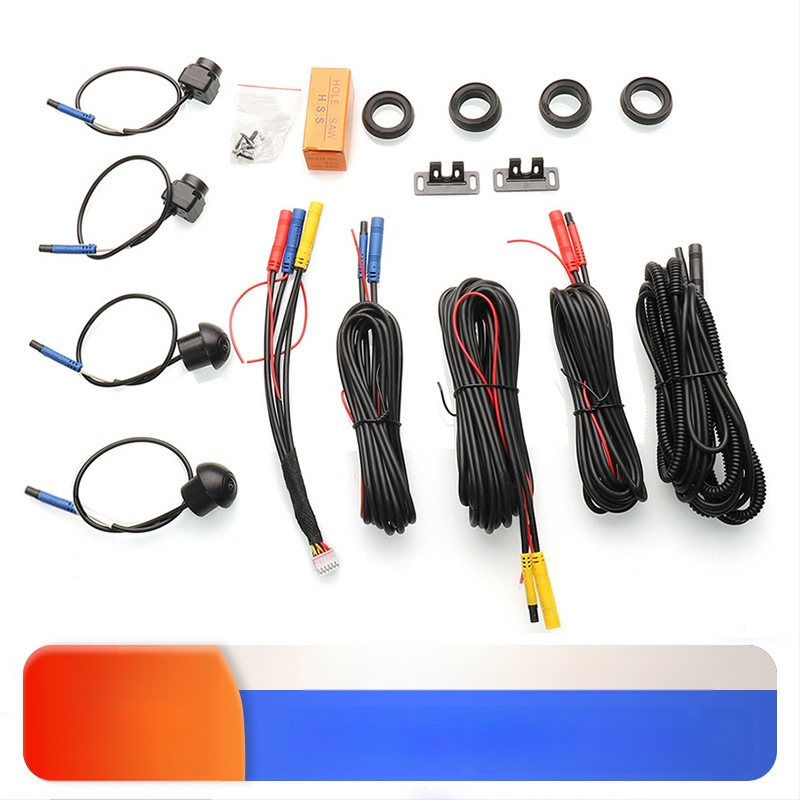 360° panorāmas attēla AHD kamera HD nakts redzamības 1080P navigācija Viss vienā vadu komplekta vairumtirdzniecība