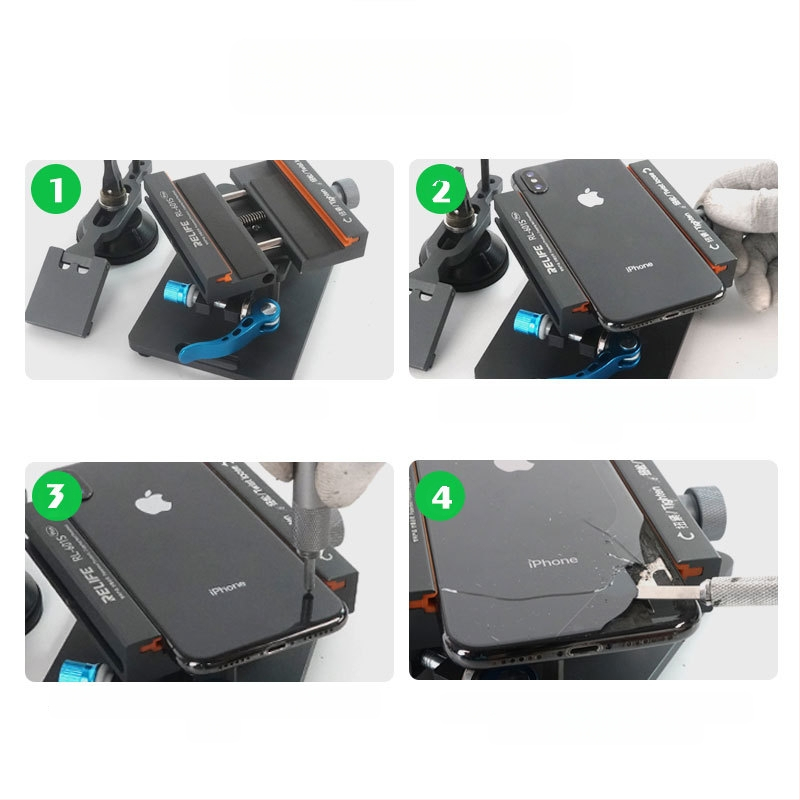 Скоба за сваляне на задния капак на Apple, инструмент за ремонт на мобилен телефон, инструмент за подмяна на стъклен заден капак на мобилен телефон Apple, артефакт от екрана на мобилен телефон