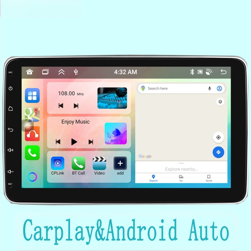 Pogodno za Android 13.0 Volkswagen Thin Model (4+64) Bežični Carplay Navigacijski sustav za automobil Integrirano centralno upravljanje