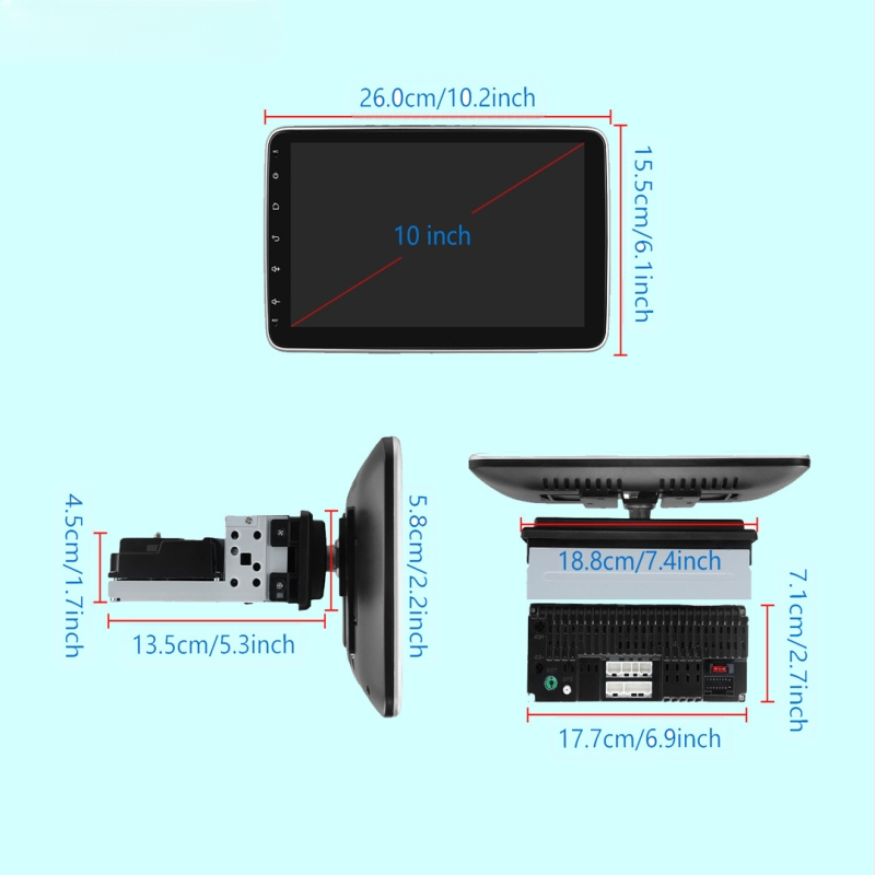 Piemērots operētājsistēmai Android 13.0 Volkswagen Thin Model (4+64) bezvadu Carplay automašīnas navigācijas centrālā vadība integrēta