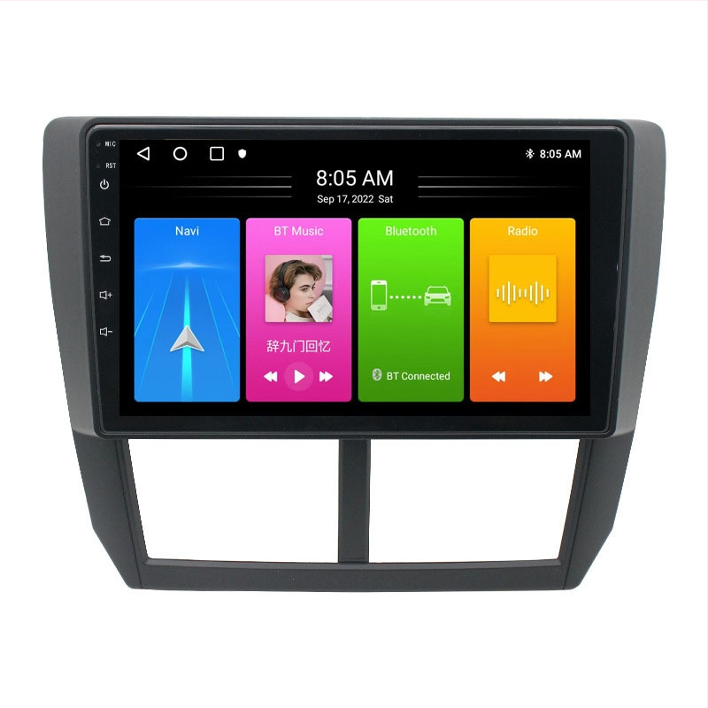Για Subaru Forester Forest 2008-2012 αφιερωμένη Android μεγάλη οθόνη έξυπνης πλοήγησης αυτοκινήτου GP