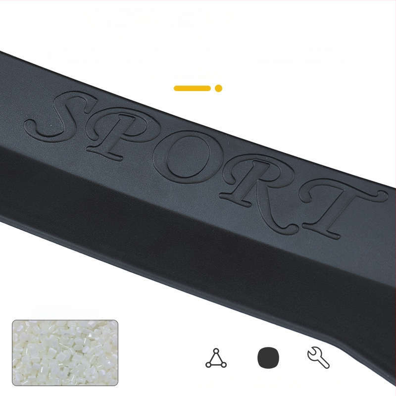 Bendras visureigio hečbeko galinis pastos tipo neperforuotas bagažinės spoileris galinio sprogimo automobilio modifikavimo priedai