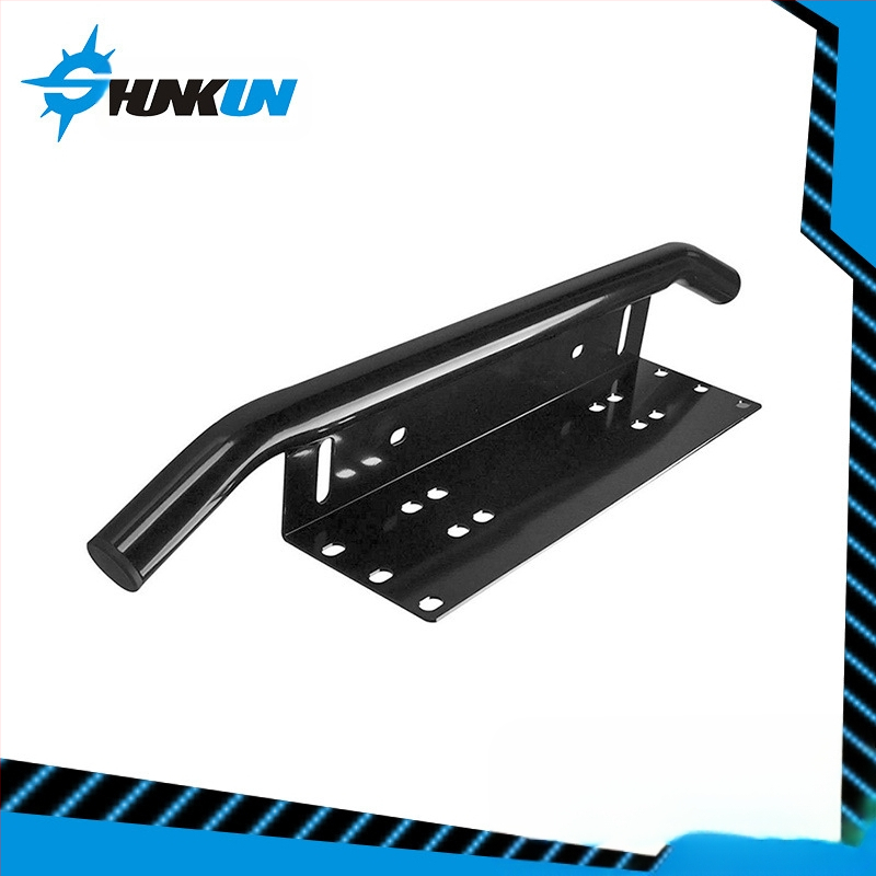 Automašīnas bezceļu transportlīdzekļa priekšējā bufera automašīnas numura zīmes turētājs alumīnija sakausējuma ūdensnecaurlaidīgs prožektoru darba gaismas numura zīmes rāmis