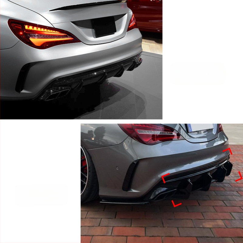 Tinka Mercedes-Benz CLA45 AMG C117 2016-2019 galinio spoilerio modifikacijai, galinio sparno apdailai.