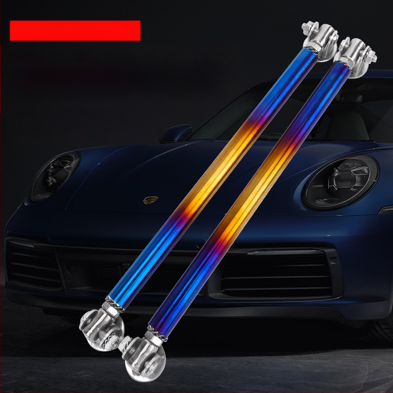 Automobilio priekinio kastuvo modifikavimas Universalus aplinkinis lipnus traukės priekinio lūpos tvirtinimo laikiklis Reguliuojamas priekinis ir galinis buferio dekoratyvinis traukės traukės