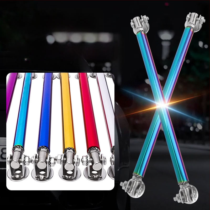 Automobilio priekinio kastuvo modifikavimas Universalus aplinkinis lipnus traukės priekinio lūpos tvirtinimo laikiklis Reguliuojamas priekinis ir galinis buferio dekoratyvinis traukės traukės