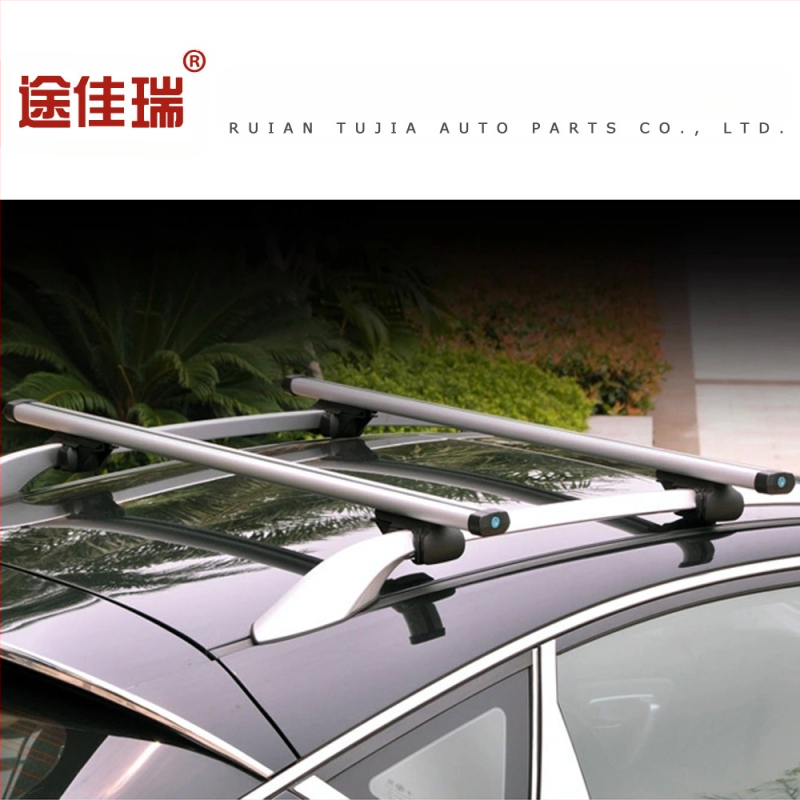 Visureigio stogo bagažinė, neutrali, automobilio bagažo lentyna, bagažo dėžė, skersinė, aliuminio lydinys, su užraktu