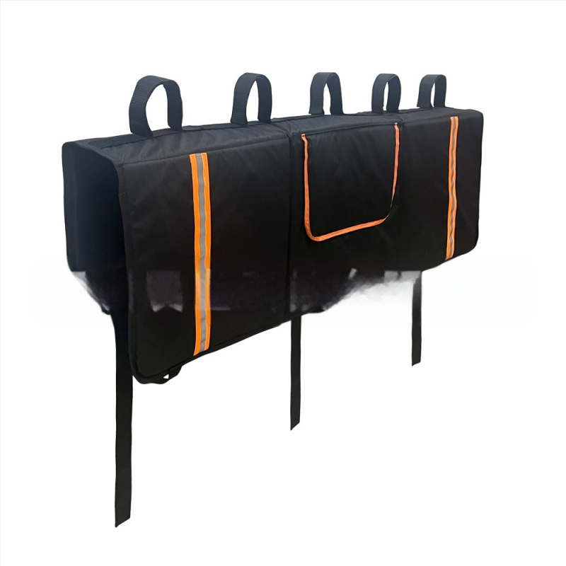 Sandėlyje tiekiama tarpvalstybinė „Amazon“ sprogimo pikapo bagažinės dangčio dviračių apsaugos pagalvėlė važiavimo automobiliu įranga