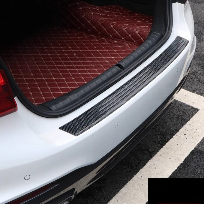Automobilio bagažinės apsauginė juostelė, slenksčio juostelė, apsauginis lipdukas, bagažinės apsauga nuo įbrėžimų, apsauga nuo susidūrimo, apsauga nuo įbrėžimų, galinės apsaugos plokštės modifikacija