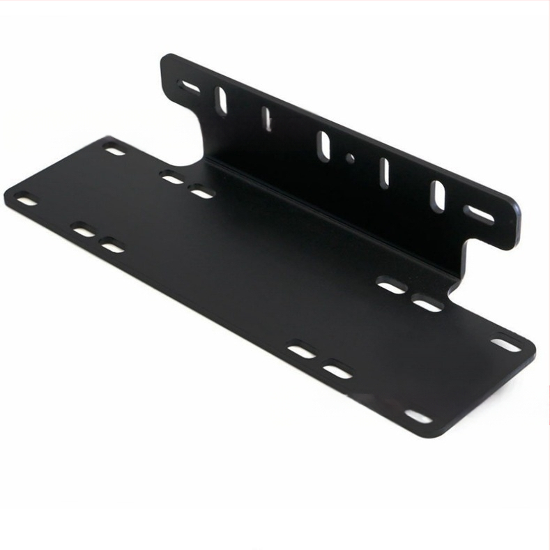 Valstybinio numerio ženklo žibinto laikiklis „Wrangler“ visureigiams ir kitiems LED šviesos juostos numerio ženklo žibinto laikikliai Amerikos numerio ženklo žibinto laikikliai