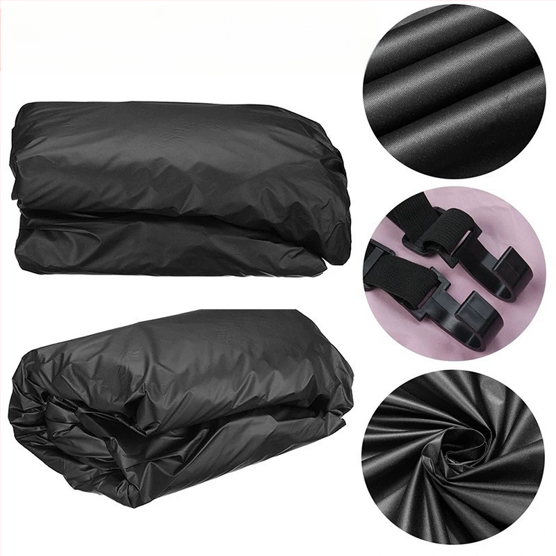 RV uždangalas 210D kempingo stiliaus RV brezentas apsauginis automobilio uždangalas automobilis vandeniui ir dulkėms atsparus Oksfordo audinio stogelis nuo saulės automobilio uždangalas tarpvalstybinis