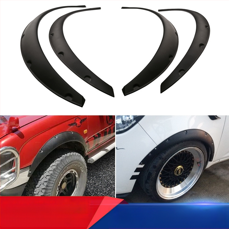eaby Amazon Car General Modified Wide Body Wheel Eyebrow Car SUV Bezceļu transportlīdzeklis Paplašināts Dekoratīvs Spārns