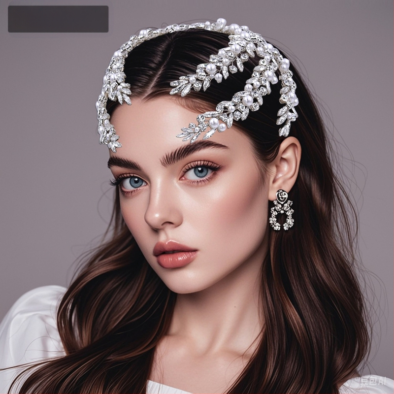 Star CX530 Νύφη με Στρας Απλή Ανοιχτή Χτένα Πολυτελείας για Μαλλιά Γάμου Στυλ Χτενίσματος Στούντιο Κεφαλής Κομψά Αξεσουάρ Μαλλιών