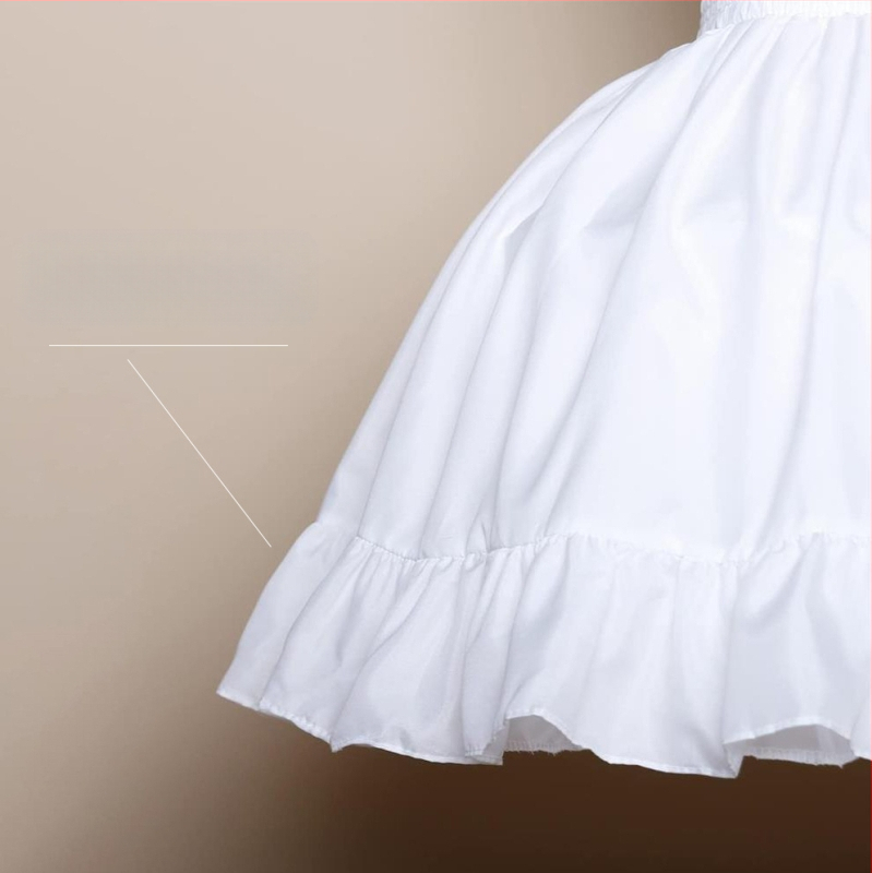 Ikdienas svārku lencītes ar vardarbīgu tutu kleitu, īsi svārki ar zivs kaula rakstu, lolita iekšpusi, regulējama kāzu kleita, krokota apakšsvārki