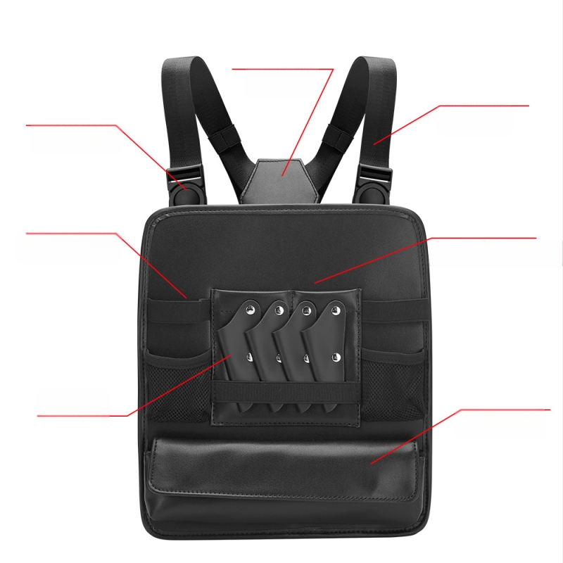 „Amazon“ naujas daugiafunkcis rinkinys, stilisto dirželis, krūtinės krepšys, žirklės, šukų krepšys, plaukų kirpimo laikiklis