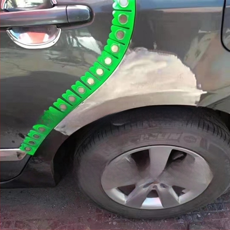 Автомобилна ламарина, полираща защитна магнитна лента, атомно сива шпакловка, шлайфане на повърхности, защитна лента за маскиране на ръбове