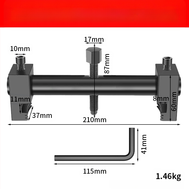 Väntvõlli rihmaratta ketta tõmmitsa eemaldamine spetsiaalne rooliratta ventilaatori tiiviku eemaldamine mootori tõmmitsa laagri eemaldamise tööriist
