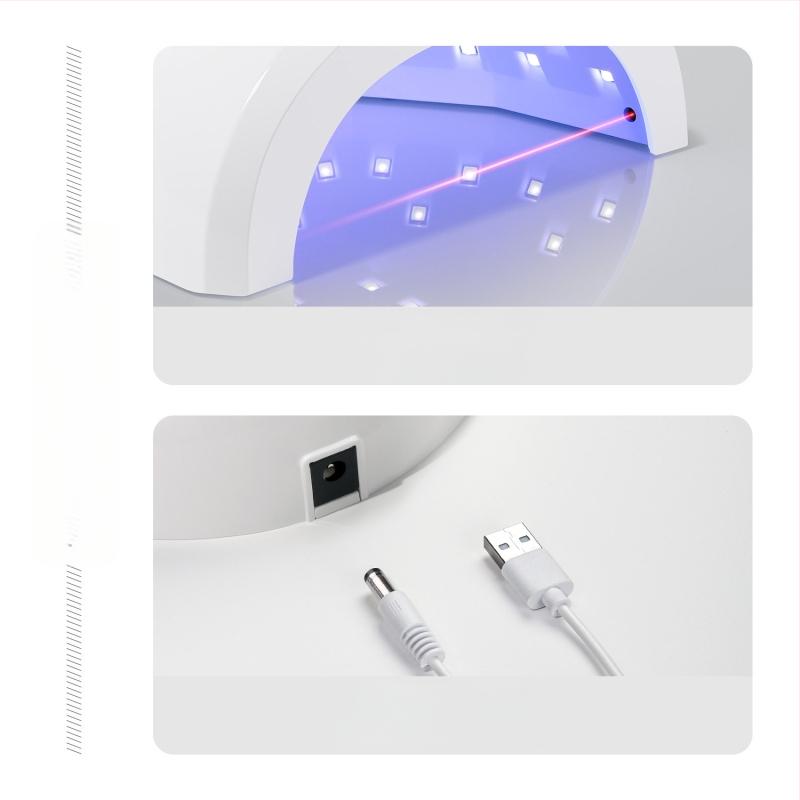 „Gaoy Goya“ LED nagų lempos fototerapijos aparatas, buitinis nagų lako įrankis, didelės galios, 5 sekundžių greitai džiūstanti kepimo lempa, profesionali
