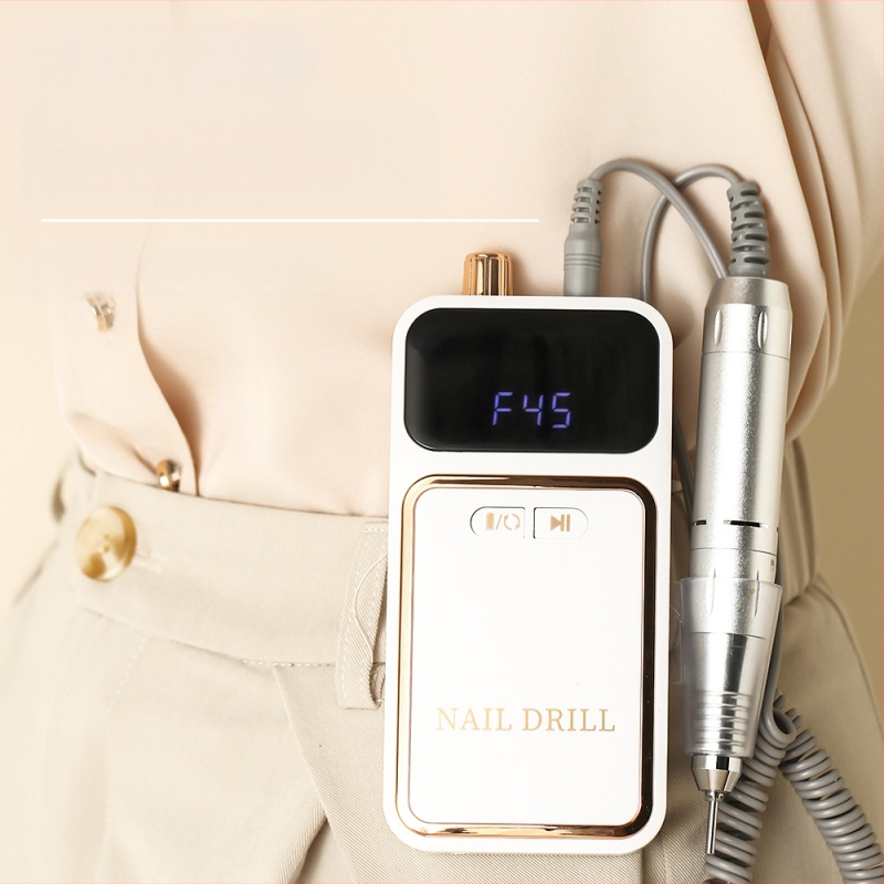 „Crossborder“ nagų poliravimo rinkinys, elektrinis nešiojamas įkraunamas nagų poliravimo prietaisas, skirtas manikiūrininkams, neperkaistantis.