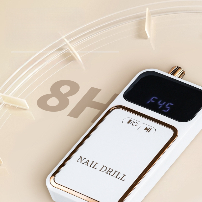 „Crossborder“ nagų poliravimo rinkinys, elektrinis nešiojamas įkraunamas nagų poliravimo prietaisas, skirtas manikiūrininkams, neperkaistantis.