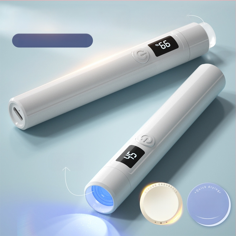 Διασυνοριακό νέο προϊόν με οθόνη αποθήκευσης ενέργειας, φορητό φως νυχιών, φορητό φως θεραπείας νυχιών, κεφαλή σιλικόνης