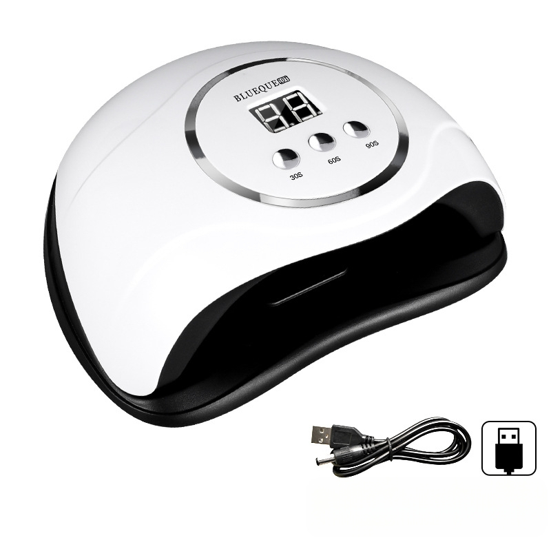 48 W manikiūro šviesos terapijos lempa, UV nagų kietėjimo lempa, nagų lako klijų džiovintuvas, kepimo lempa, LED manikiūro instrumentas, jutiklis, greitas džiūvimas