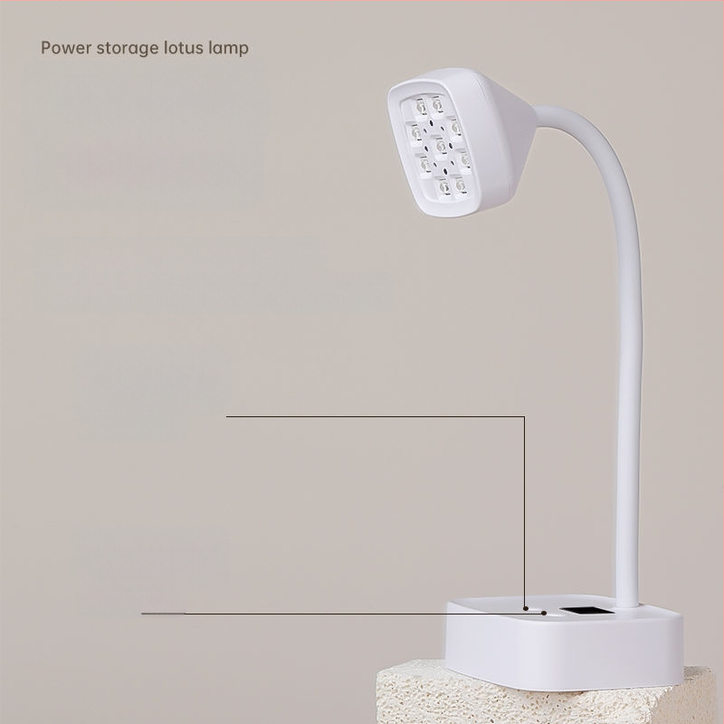 Nagų dailės įrankiai, darbalaukio energija, lotoso lempa, intelektuali indukcinė fototerapijos lempa, greitai džiūstanti, ne juoda, rankomis kepama lempa, speciali nagų parduotuvė