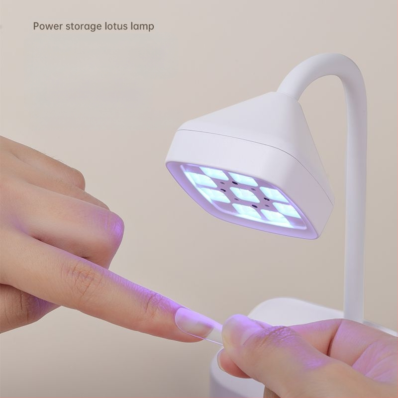 Nagų dailės įrankiai, darbalaukio energija, lotoso lempa, intelektuali indukcinė fototerapijos lempa, greitai džiūstanti, ne juoda, rankomis kepama lempa, speciali nagų parduotuvė