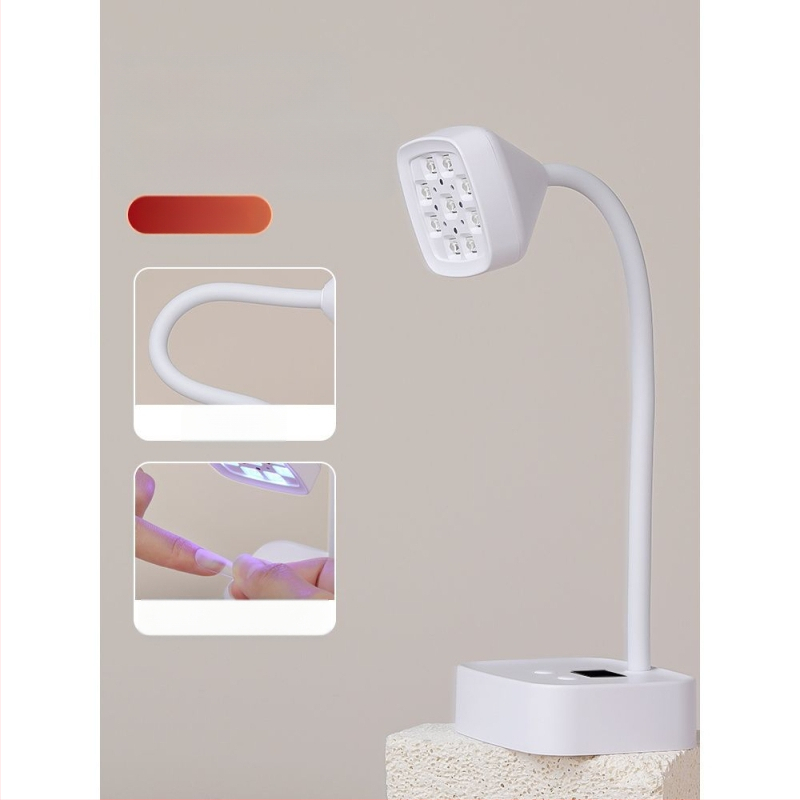 Nagų dailės įrankiai, darbalaukio energija, lotoso lempa, intelektuali indukcinė fototerapijos lempa, greitai džiūstanti, ne juoda, rankomis kepama lempa, speciali nagų parduotuvė