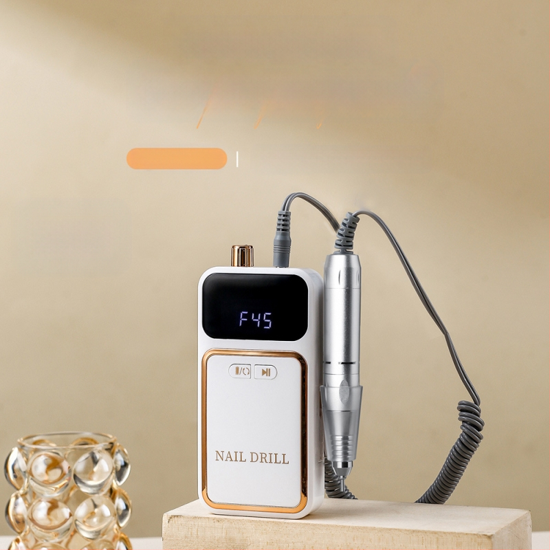 Naujas produktas 602 Įkraunamas nagų lakas 0-45000 aps./min. Nagų lakas Nešiojamas manikiūro valiklis