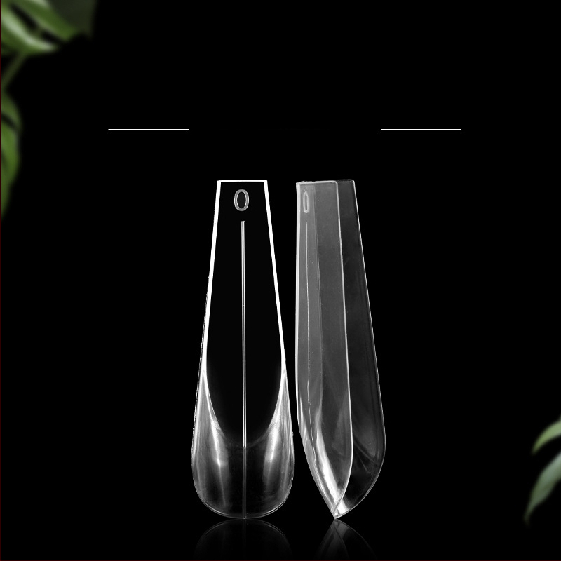 Nagų dailės krištolinis šarvas #36 prailginamasis šarvas greitai fototerapijai, įvairių dydžių dėžutėje su svarstyklėmis