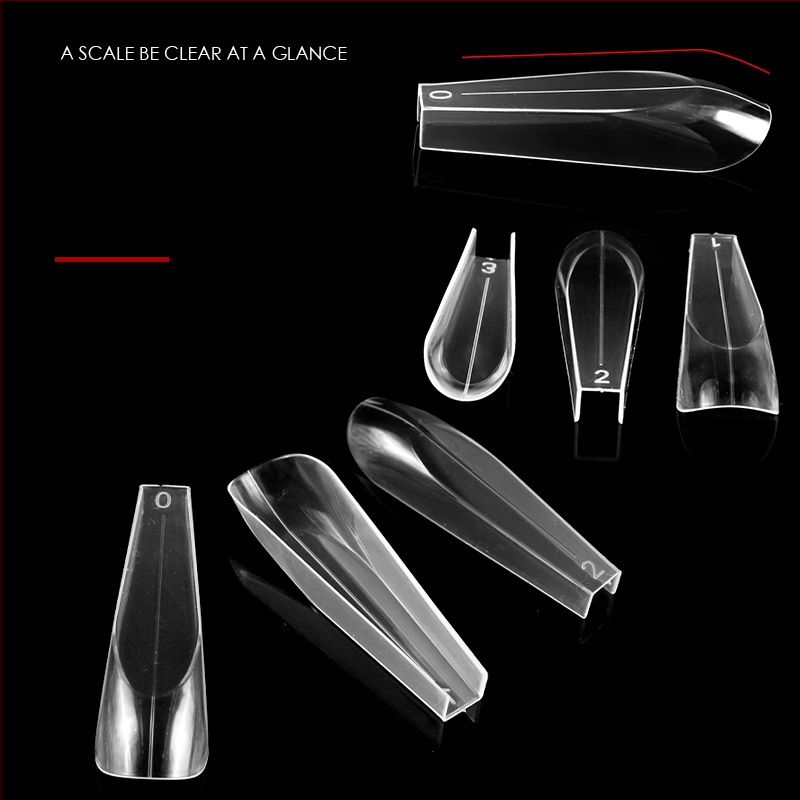 Nagų dailės krištolinis šarvas #36 prailginamasis šarvas greitai fototerapijai, įvairių dydžių dėžutėje su svarstyklėmis