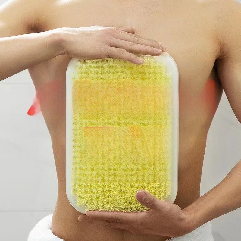 Търкаща се четка за гръб с артефакт, голяма, мързелива четка за гръб, четка за вана, масаж на гръб, не питайте за хора, вендуза за стена в банята